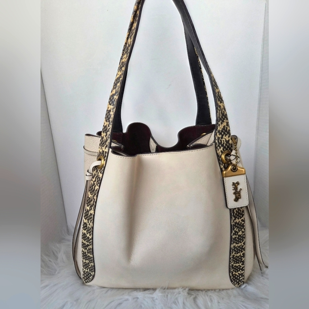 👜 Coach 1941 Harmony Hobo w/ Snakeskin Detail – Style 53355 🐍